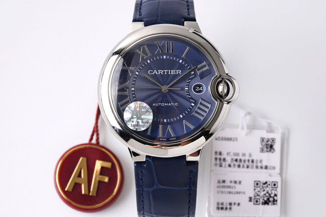 Replica Ballon Bleu De Ca*t1er 42MM WSBB0027 1:1 Best Edition AF Factory Blue Dial