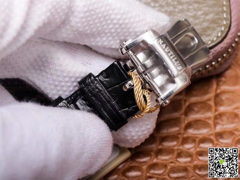 Replica Pat*k Phi1i*pe Nautilus 5726/1A-010 1:1 Best Edition PF Factory Black Strap Swiss ETA324