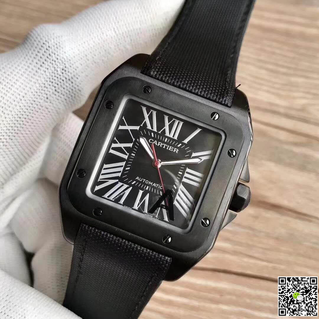 Ca*t1er Watch Rep De Santos 100 WSSA0006 V6