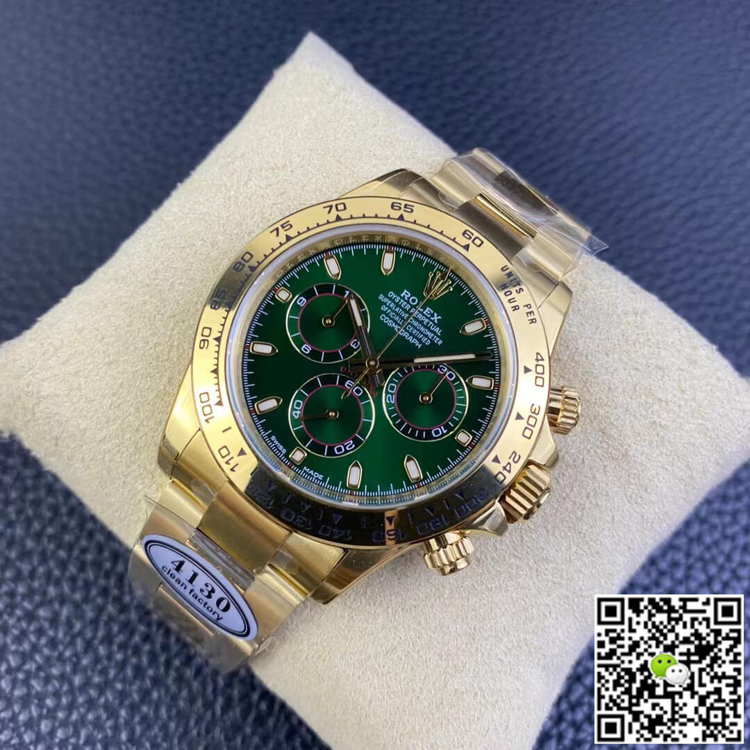Replica R01ex Cosmograph Daytona M116508-0013 1:1 Best Edition Clean Factory Green Dial