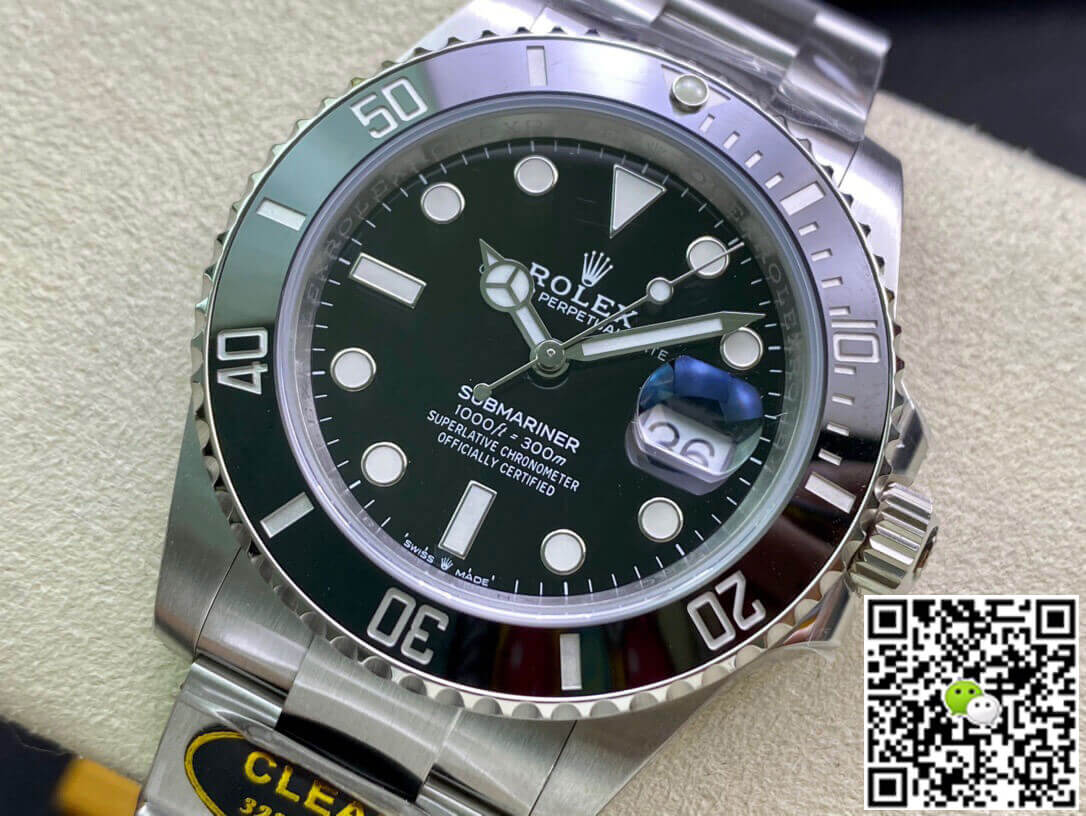 R01ex Submariner Replica M126610LN-0001 41MM 1:1 Best Edition Clean Factory Black Bezel