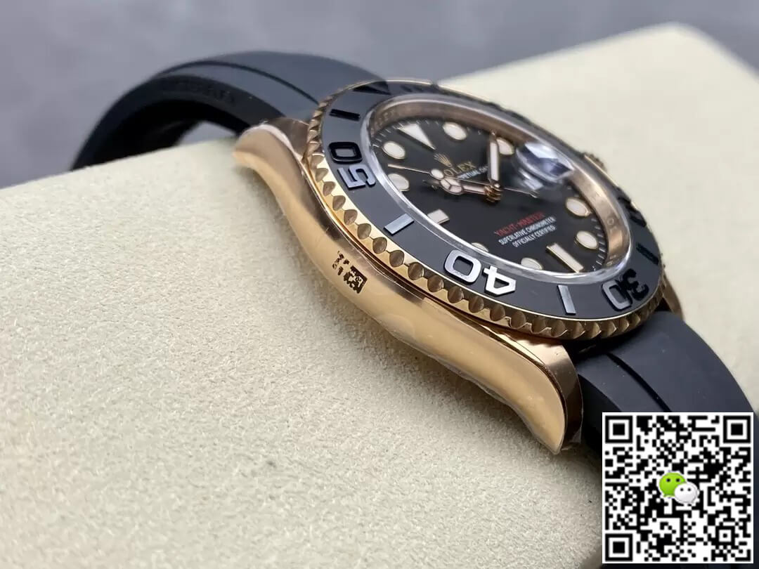 Replica R01ex Yacht Master M126655-0002 1:1 Best Edition Clean Factory Rose Gold