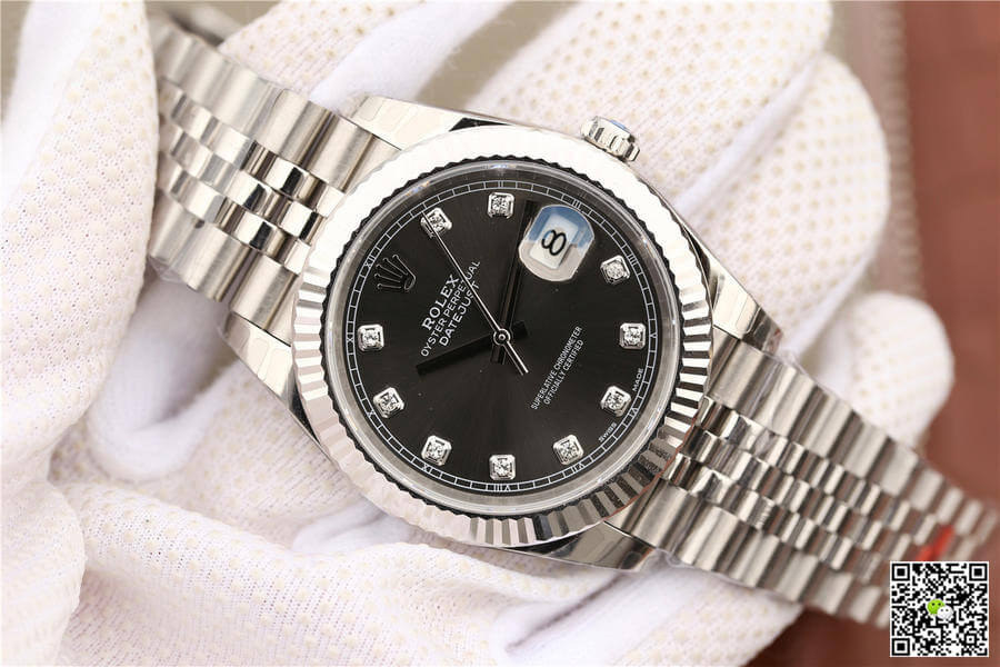 Replica R01ex Datejust M126334-0006 1:1 Best Edition EW Factory Grey Dial