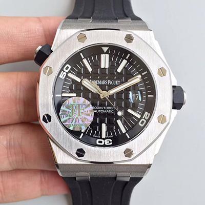Replica Audemars P1g*et Royal Oak Offshore Diver 15703ST.OO.A002CA.01 JF Factory V10 1:1 Best Edition Swiss ETA3120