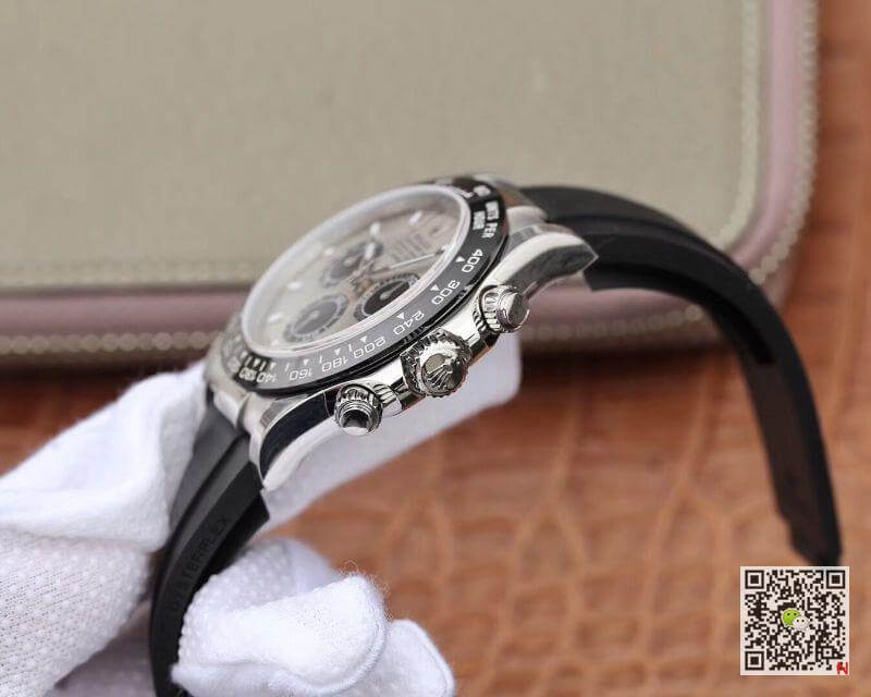 R01ex Daytona Replica Cosmograph 116519LN Noob Factory 1:1 Best Edition Swiss ETA4130 Grey Dial