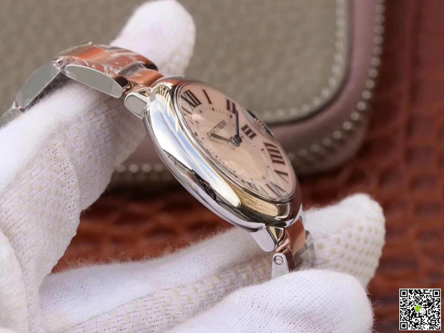 Replica Ballon Bleu De Ca*t1er Ladies 33MM W69201 V6 Factory 1:1 Best Edition Swiss ETA076