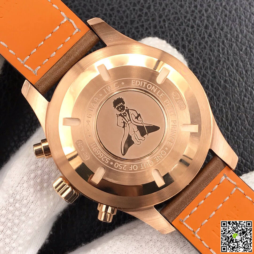 Replica IWC Pilot IW377721 1:1 Best Edition ZF Factory Rose Gold