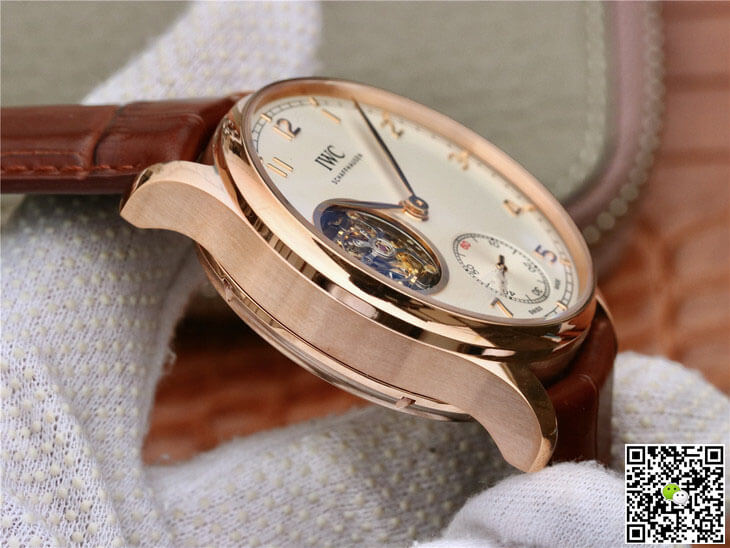 Replica IWC Portuguese Tourbillon IW546302 1:1 Best Edition ZF Factory Silver Dial