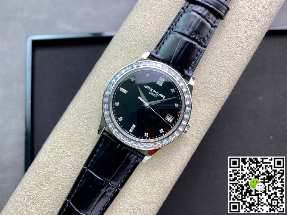 Replica Pat*k Phi1i*pe Calatrava 5298P-012 1:1 Best Edition ZF Factory Black Dial