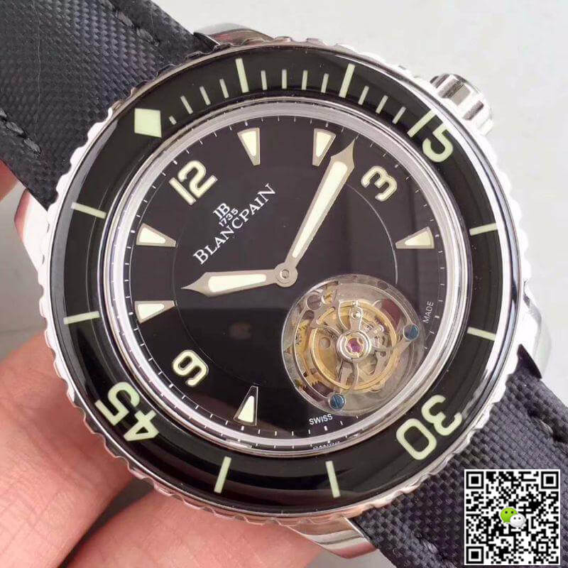 Replica Blancpain Fifty Fathoms Tourbillon 1:1 Best Edition Swiss Tourbillon