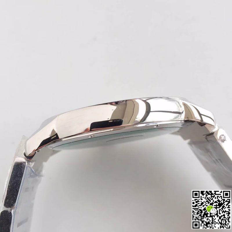 Replica Ronde Solo De Ca*t1er W670101 ZF Factory Men Watches 1:1 Best Edition Swiss ETA9015 White Dial