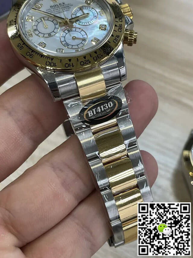 Replica R01ex Daytona M116503-0007 1:1 Best Edition BT Factory Mother-Of-Pearl Dial