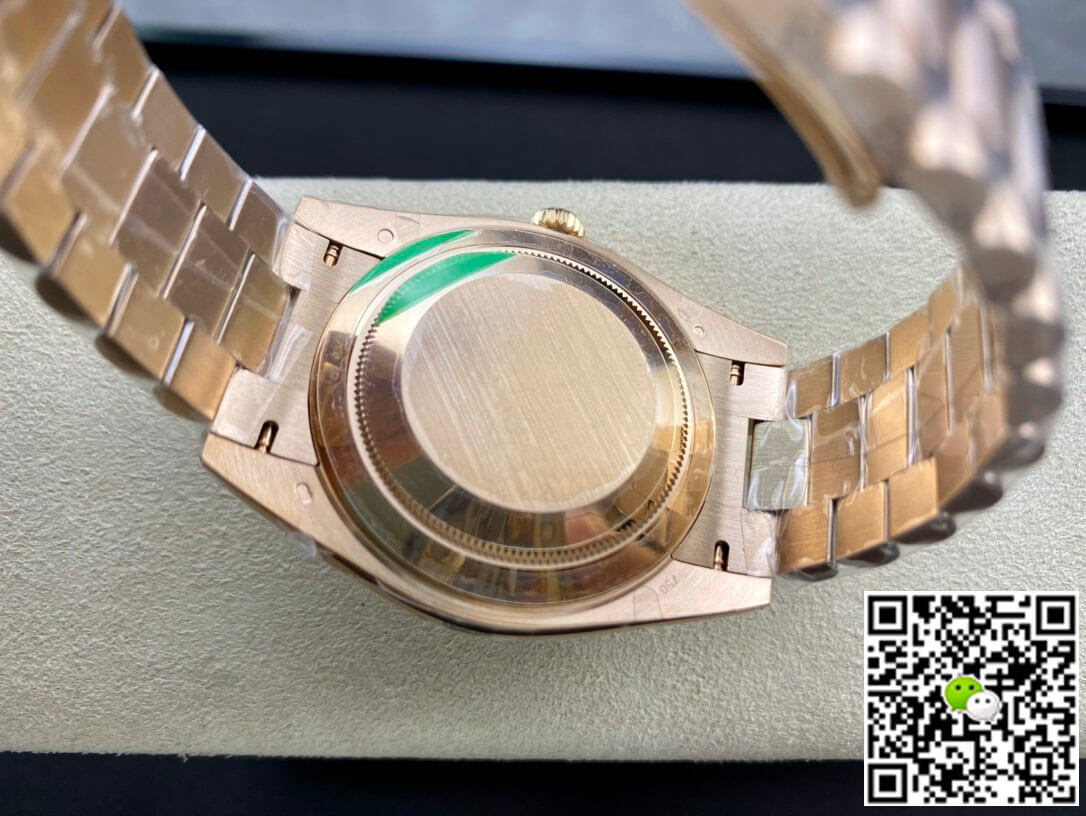 Replica R01ex Day Date 228235 1:1 Best Edition EW Factory V2 Brown Dial