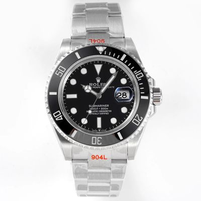 R01ex Submariner Replica Date M126610LN-0001 41MM 1:1 Best Edition ROF Factory Black Dial Swiss ETA2824