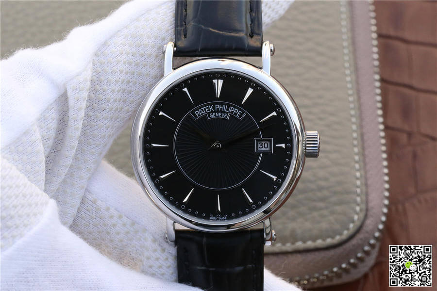 Replica Pat*k Phi1i*pe Calatrava 5153G-001 1:1 Best Edition ZF Factory Black Dial