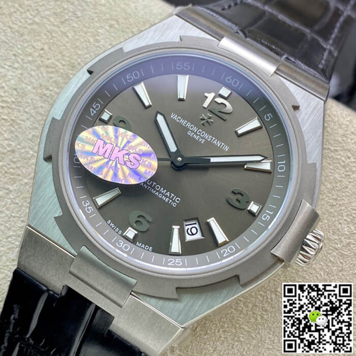 Replica Vacheron C0nstan1n Overseas 47040/000W-9500 1:1 Best Edition MKS Factory Cowhide Strap