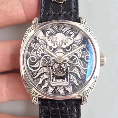 Pa*e*a1 Replica RADIOMIR FIRENZE 1:1 Best Edition Swiss ETA P9000 Black Cowhide Leather Strap