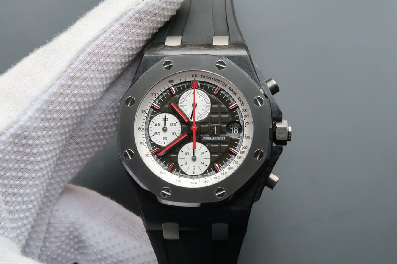 Replica Audemars P1g*et Royal Oak Offshore 26202AU.OO.D002CA.01 1:1 Best Edition JF Factory Dark Grey Dial