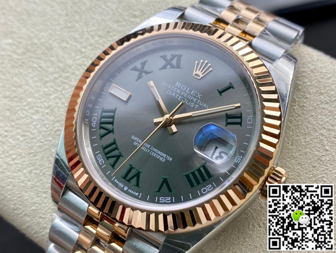 Replica R01ex Datejust M126331-0016 1:1 Best Edition EW Factory Green Dial