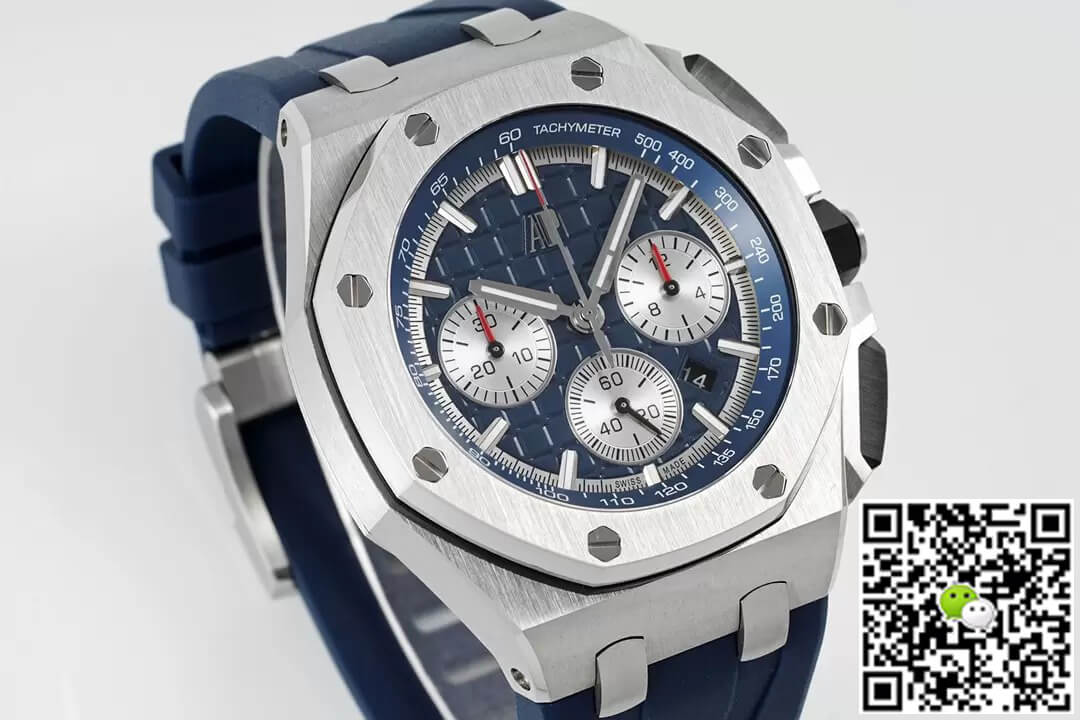 Replica Audemars P1g*et Royal Oak Offshore 26420TI.OO.A027CA.01 1:1 Best Edition APF Factory Blue Dial