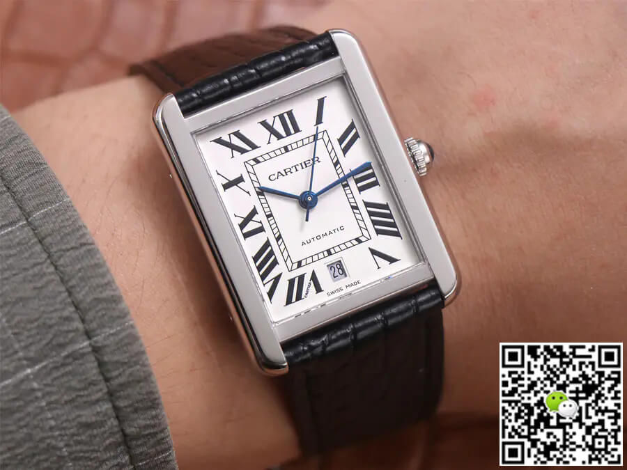 Replica Ca*t1er Tank WSTA0029 1:1 Best Edition V9 Factory White Dial