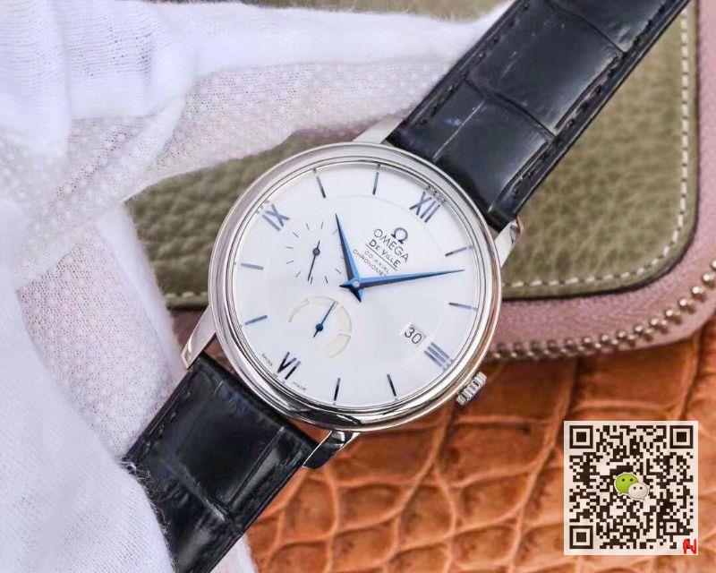 Replica 0me*ga De Ville Series 424.53.40.21.04.001 ZF factory 1:1 Best Edition white dial Swiss Cal.2627