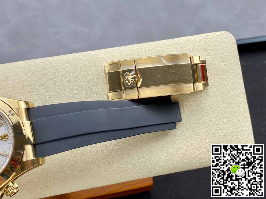 Replica R01ex Cosmograph Daytona 116528 1:1 Best Edition Clean Factory Rubber Strap