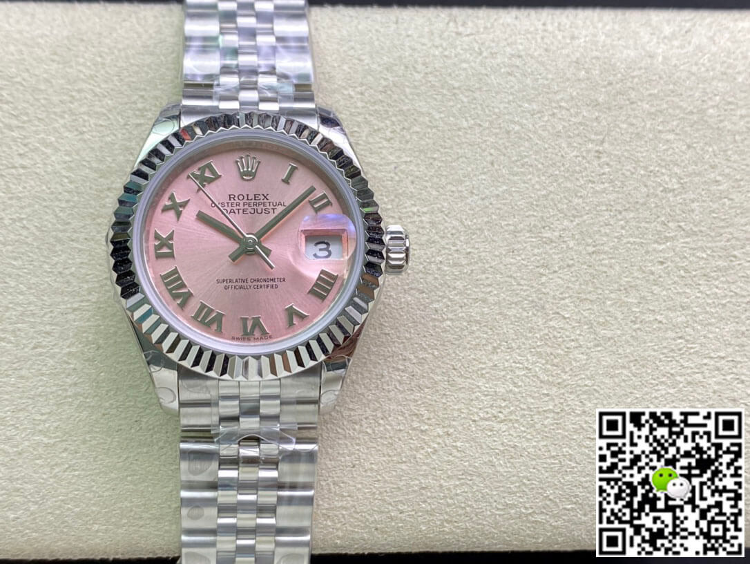 Replica R01ex Datejust M279174-0017 28MM 1:1 Best Edition EW Factory Pink Dial