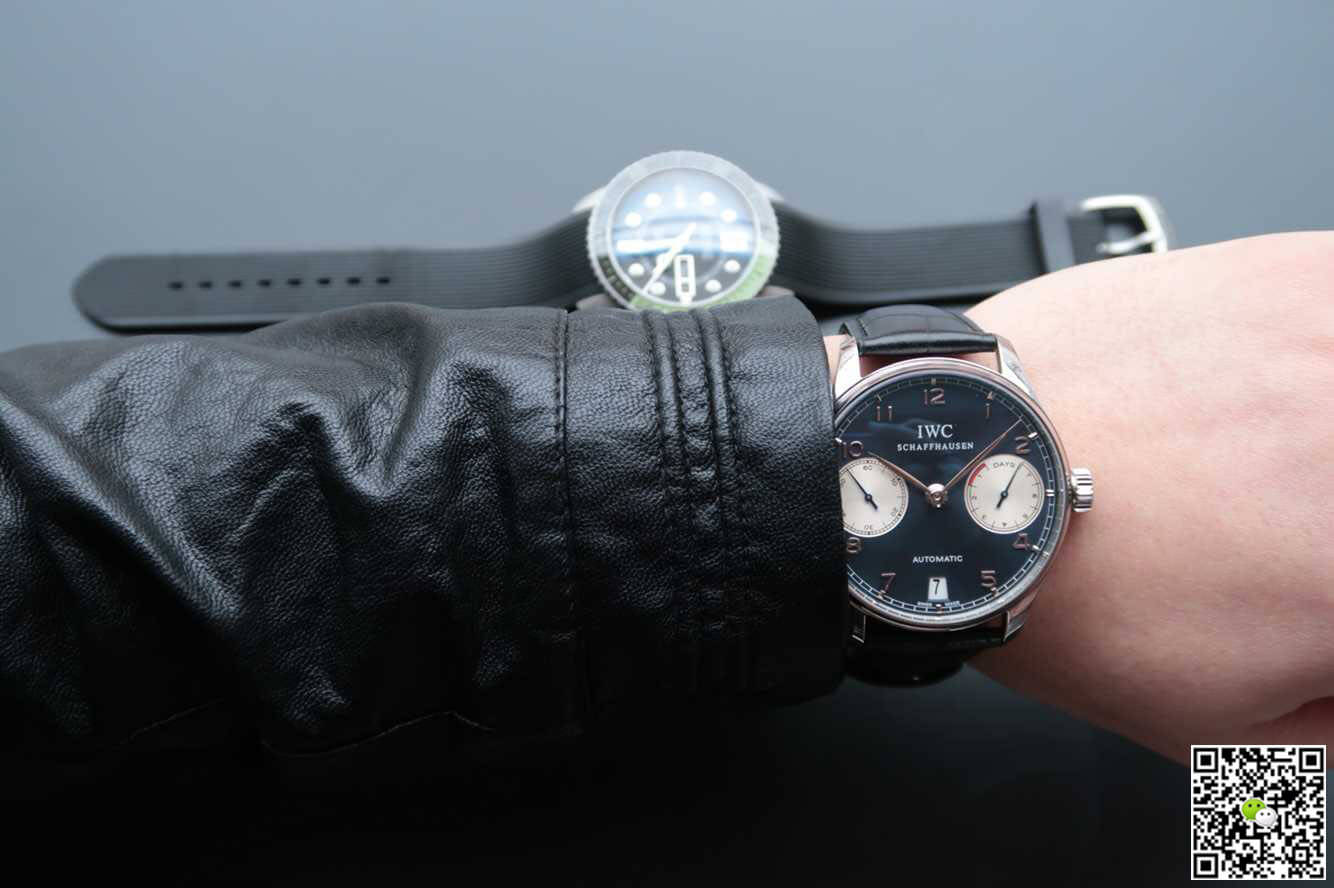 Replica IWC Portugieser IW500112 1:1 Best Edition ZF Factory V5 Dark Blue Dial