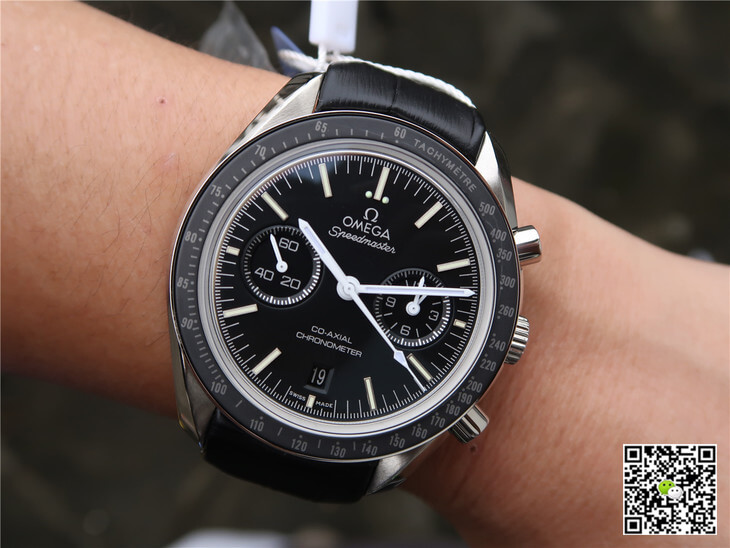 0me*ga Replica Speedmaster 311.33.44.51.01.001 1:1 Best Edition OM Factory Leather Strap