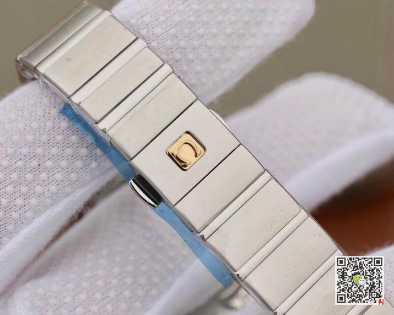 Replica 0me*ga Constellation Quartz Ladies 27mm TW Factory 1:1 Best Edition Swiss Eta Quartz 1376 White Dial