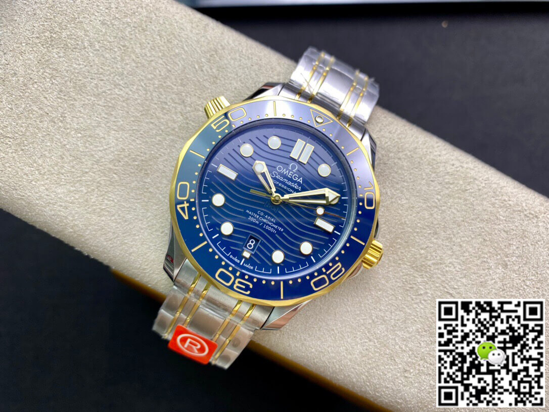Replica 0me*ga Seamaster Diver 300M 210.20.42.20.03.001 1:1 Best Edition OR Factory Blue Dial