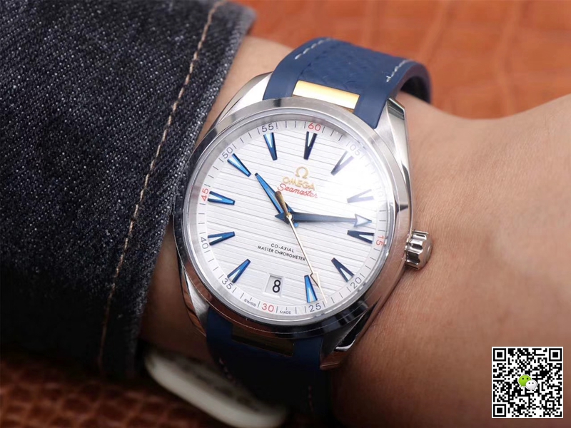 Replica 0me*ga Seamaster 220.12.41.21.02.004 1:1 Best Edition Ryder Cup VS Factory White Dial Swiss ETA8900