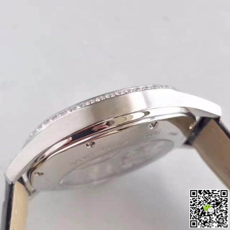 Replica Drive De Ca*t1er W4100013 Men Watches 1:1 Best Edition Swiss Tourbillon Black Leather Strap