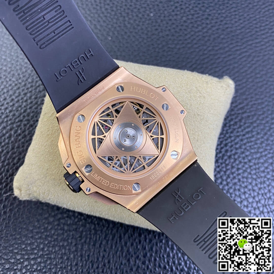 Replica Hublot Big Bang Sang Bleu II 418.OX.1108.RX.MXM19 1:1 Best Edition BB Factory Black Dial