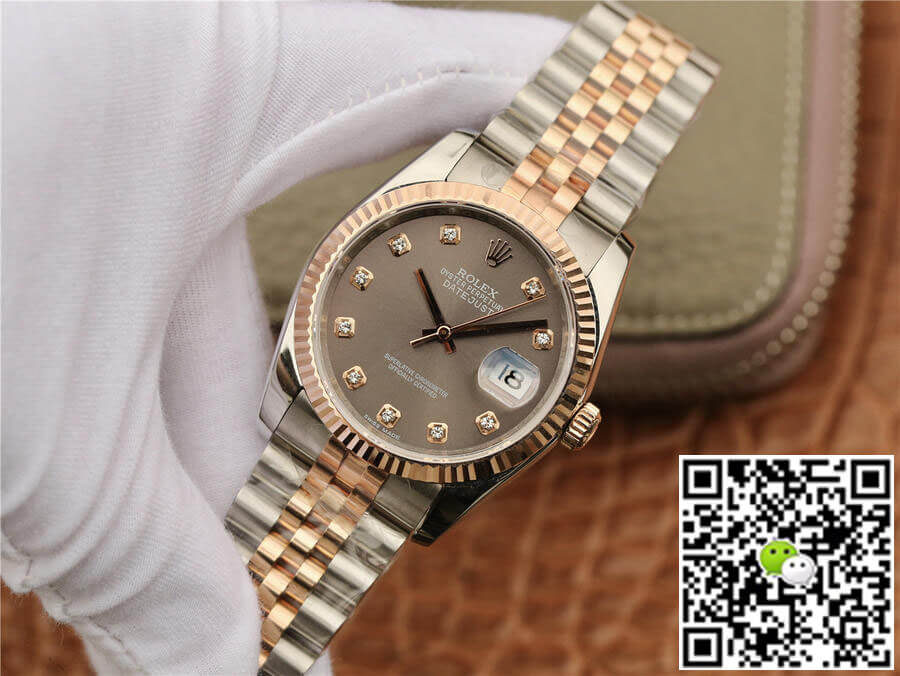 Replica R01ex Datejust 116231 1:1 Best Edition GM Factory D1am0nd-set Dial
