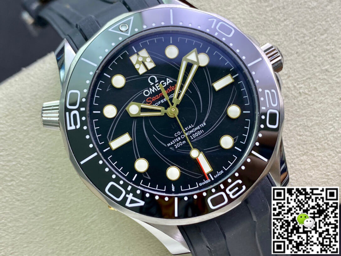Replica 0me*ga Seamaster Diver 300M 210.22.42.20.01.004 1:1 Best Edition OR Factory Rubber Strap