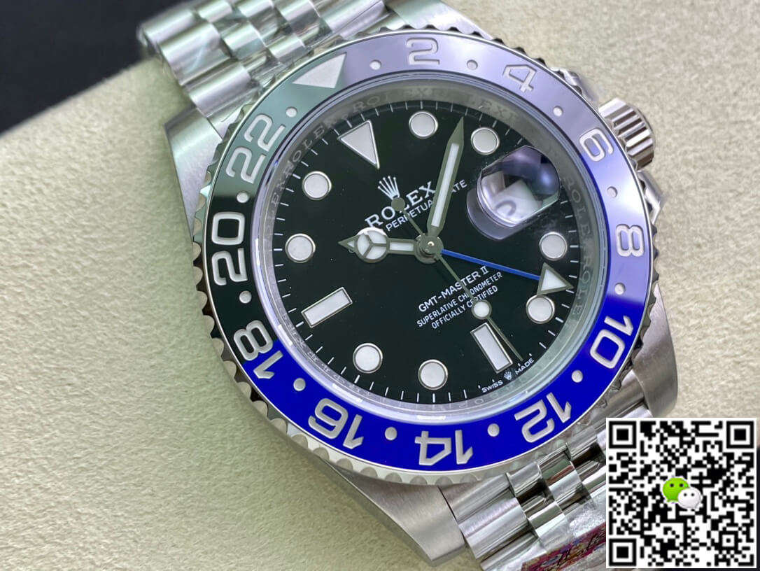 Replica R01ex GMT Master II M126710BLNR-0002 1:1 Best Edition Clean Factory Black Dial