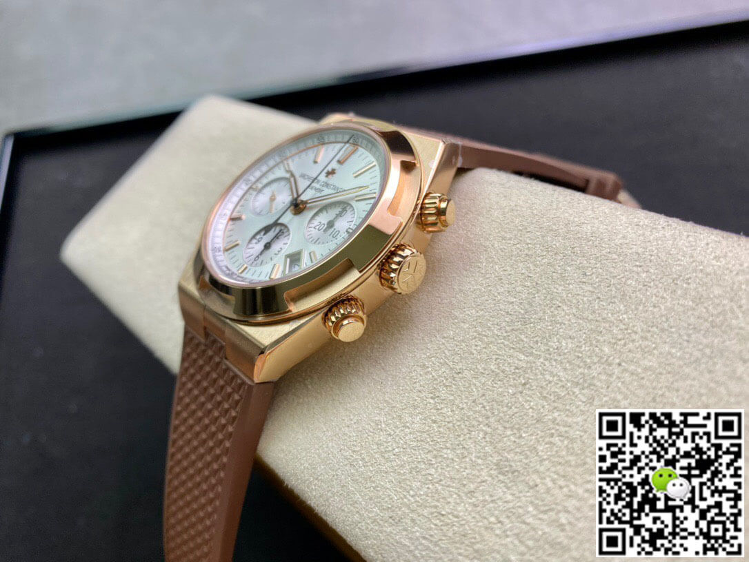 Replica Vacheron C0nstan1n Overseas 5500V 1:1 Best Edition 8F Factory Rubber Strap