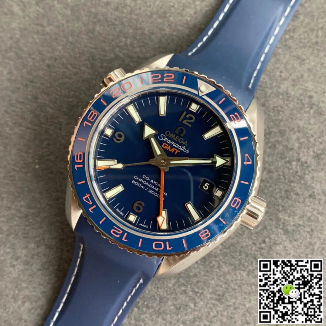 Replica 0me*ga Seamaster 232.32.44.22.03.001 1:1 Best Edition VS Factory Blue Dial