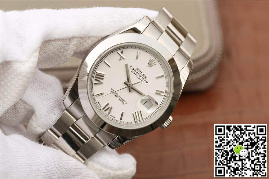 Replica R01ex Datejust 41MM 1:1 Best Edition EW Factory White Dial