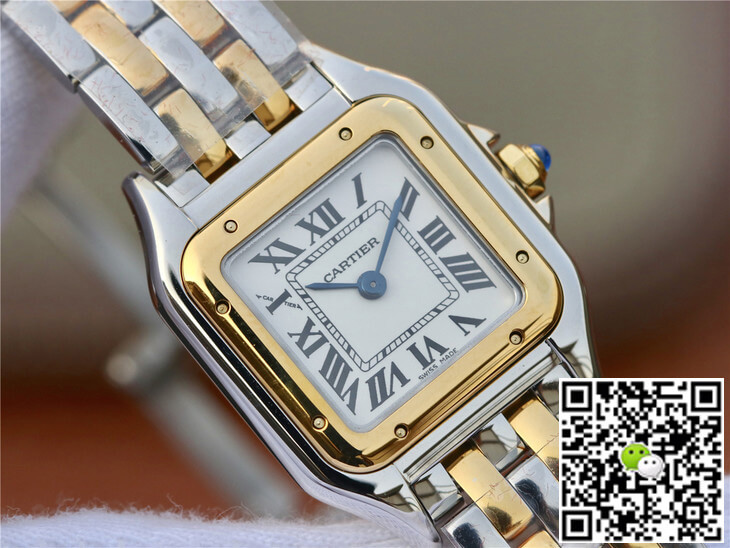 Replica Panthere De Ca*t1er W2PN0006 1:1 Best Edition 8848 Factory White Dial