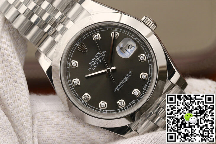 Replica R01ex Datejust M126300 1:1 Best Edition EW Factory Grey Dial