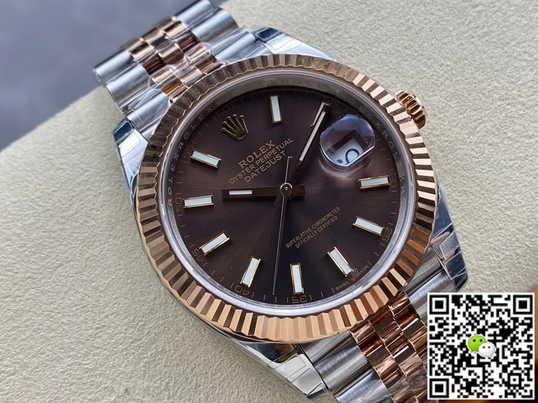 Replica R01ex Datejust M126331-0002 1:1 Best Edition VS Factory Brown Dial
