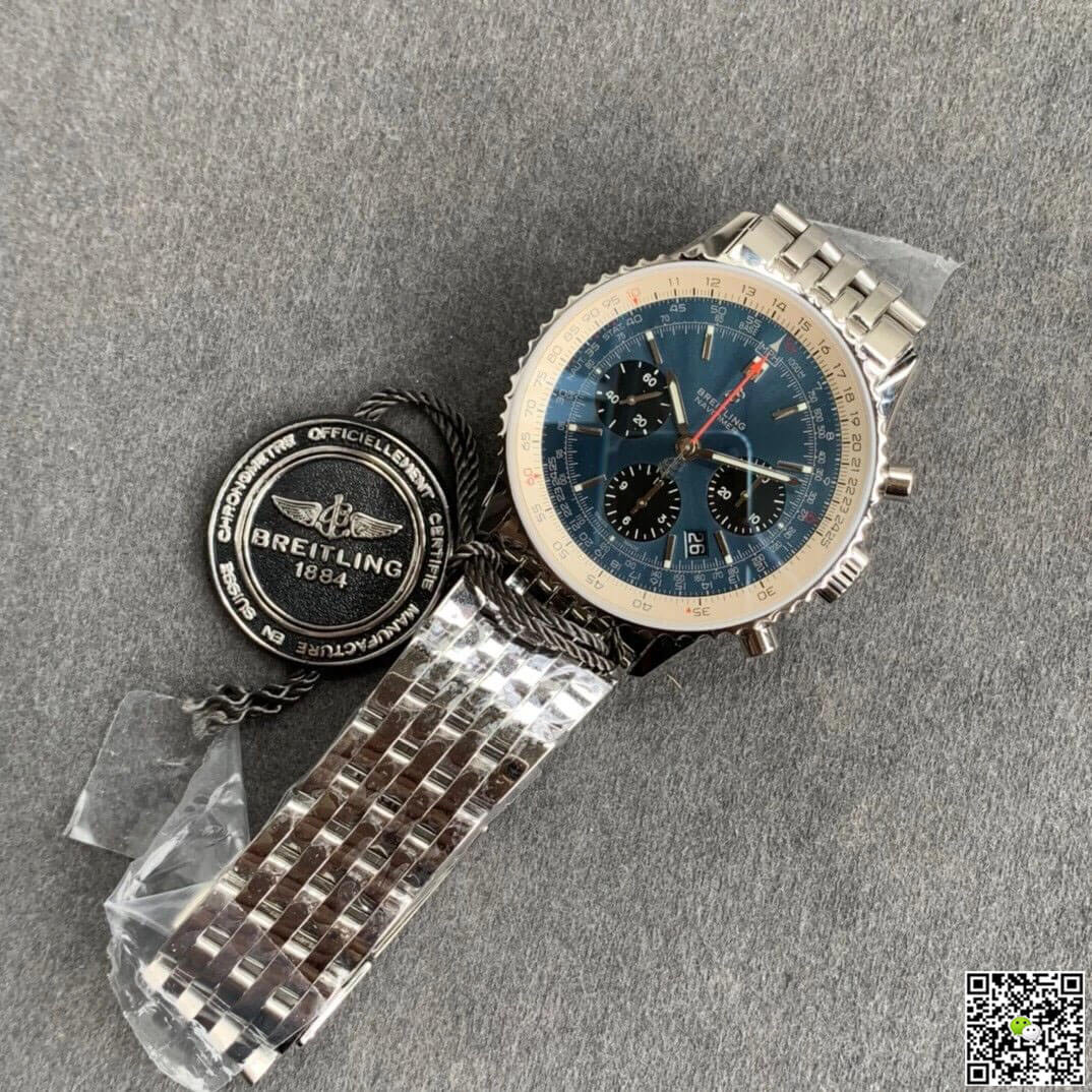 Replica Breitling Navitimer 1 B01 AB0121211C1A1 1:1 Best Edition GF Factory Stainless Steel