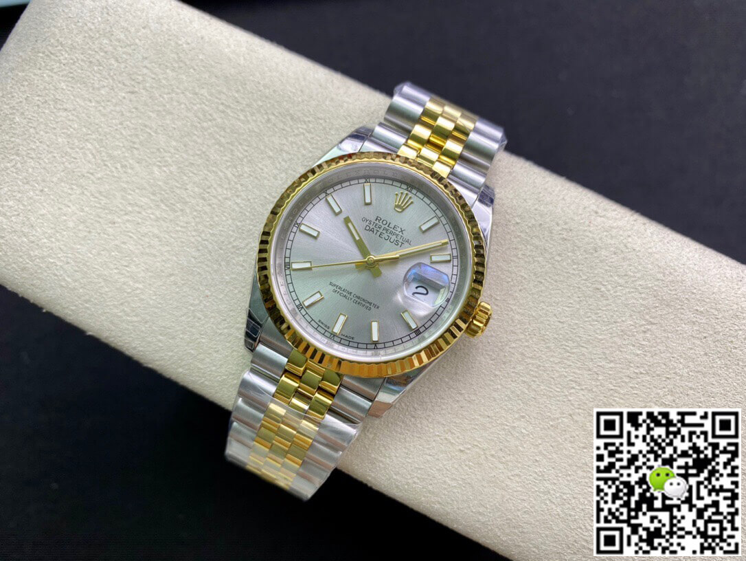 Replica R01ex Datejust 126233 36MM 1:1 Best Edition EW Factory Yellow Gold