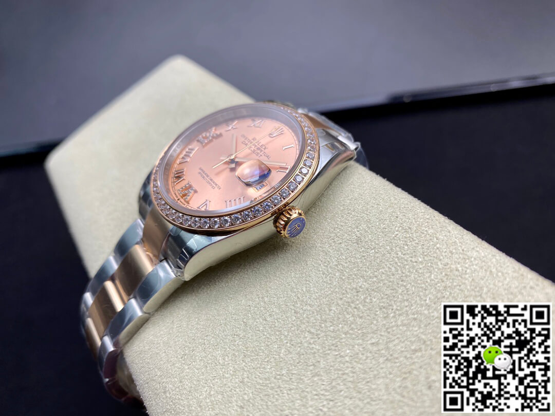 Replica R01ex Datejust M126281RBR-0016 1:1 Best Edition EW Factory Pink Dial