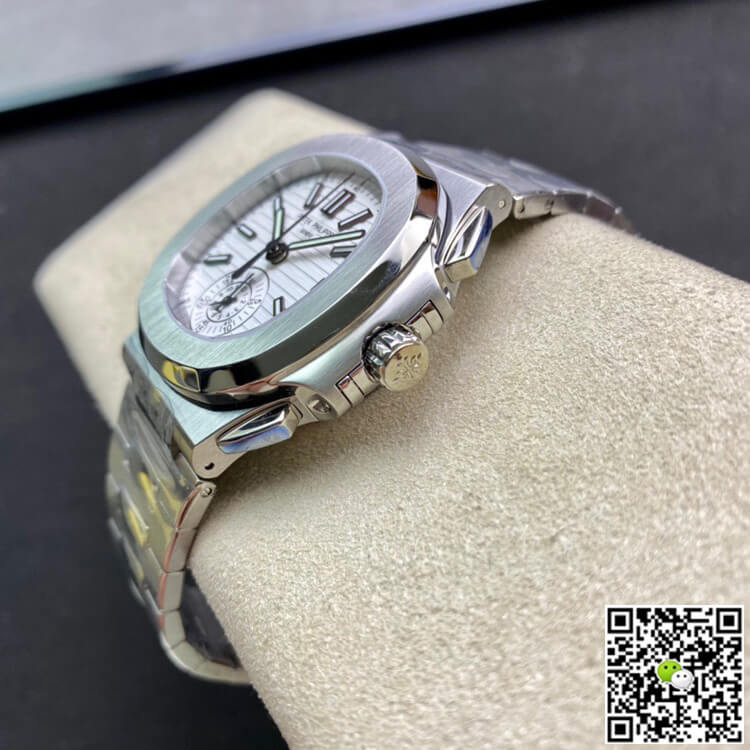 Replica Pat*k Phi1i*pe Nautilus 5980/1A-019 1:1 Best Edition 3K Factory V2 White Dial