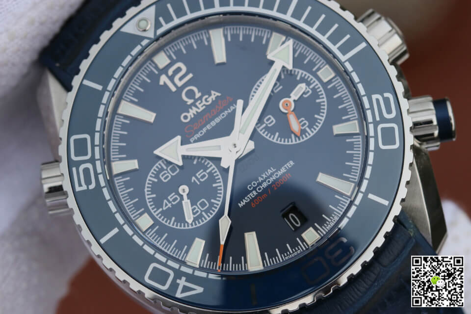Replica 0me*ga Seamaster Ocean Planet 600M 215.33.46.51.03.001 1:1 Best Edition OM Factory Blue Bezel