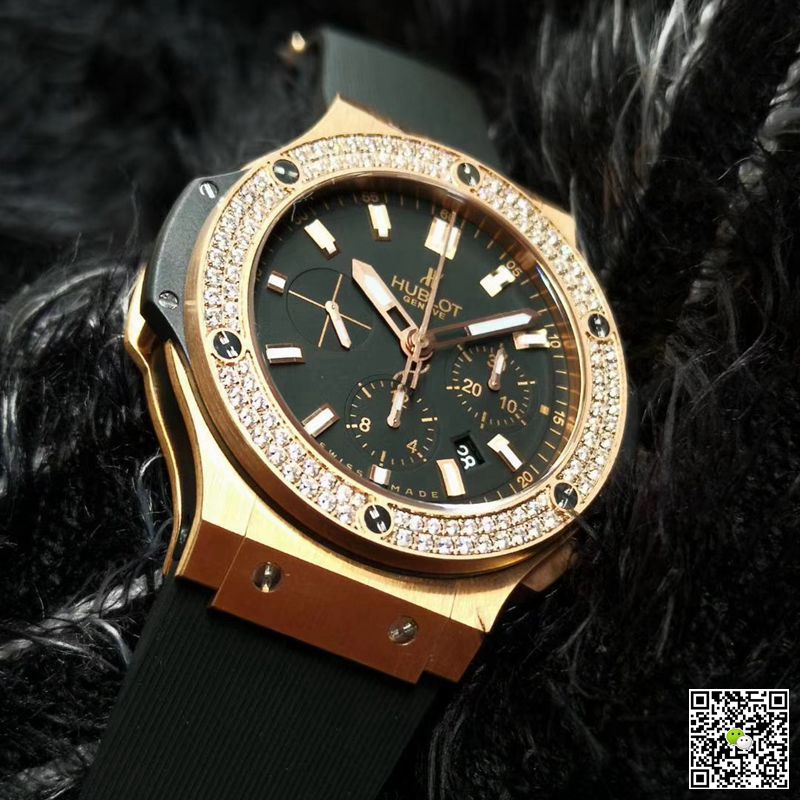 Replica Hublot Big Bang 301.PX.1180.RX.1104 1:1 Best Edition V6 Factory Rose Gold D1am0nd Swiss HUB4100